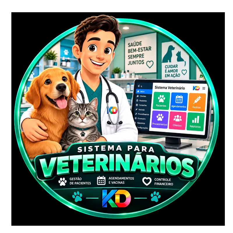 Sistema para Veterinários - Karllus Design Web